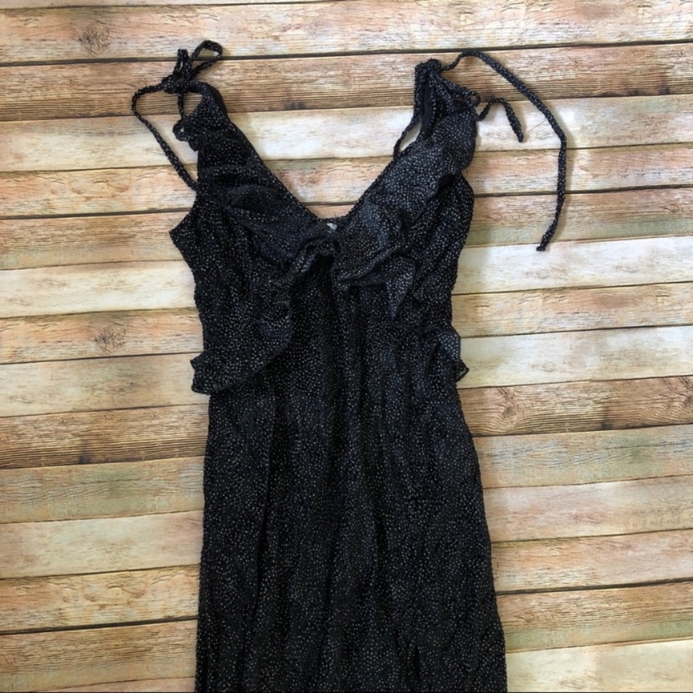 $298 NWOT revolve x ElleJay Sonja front slit maxi dress XS - Picture 7 of 11